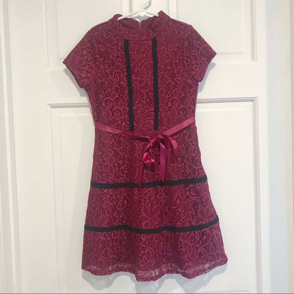 Lavender Lace Dress